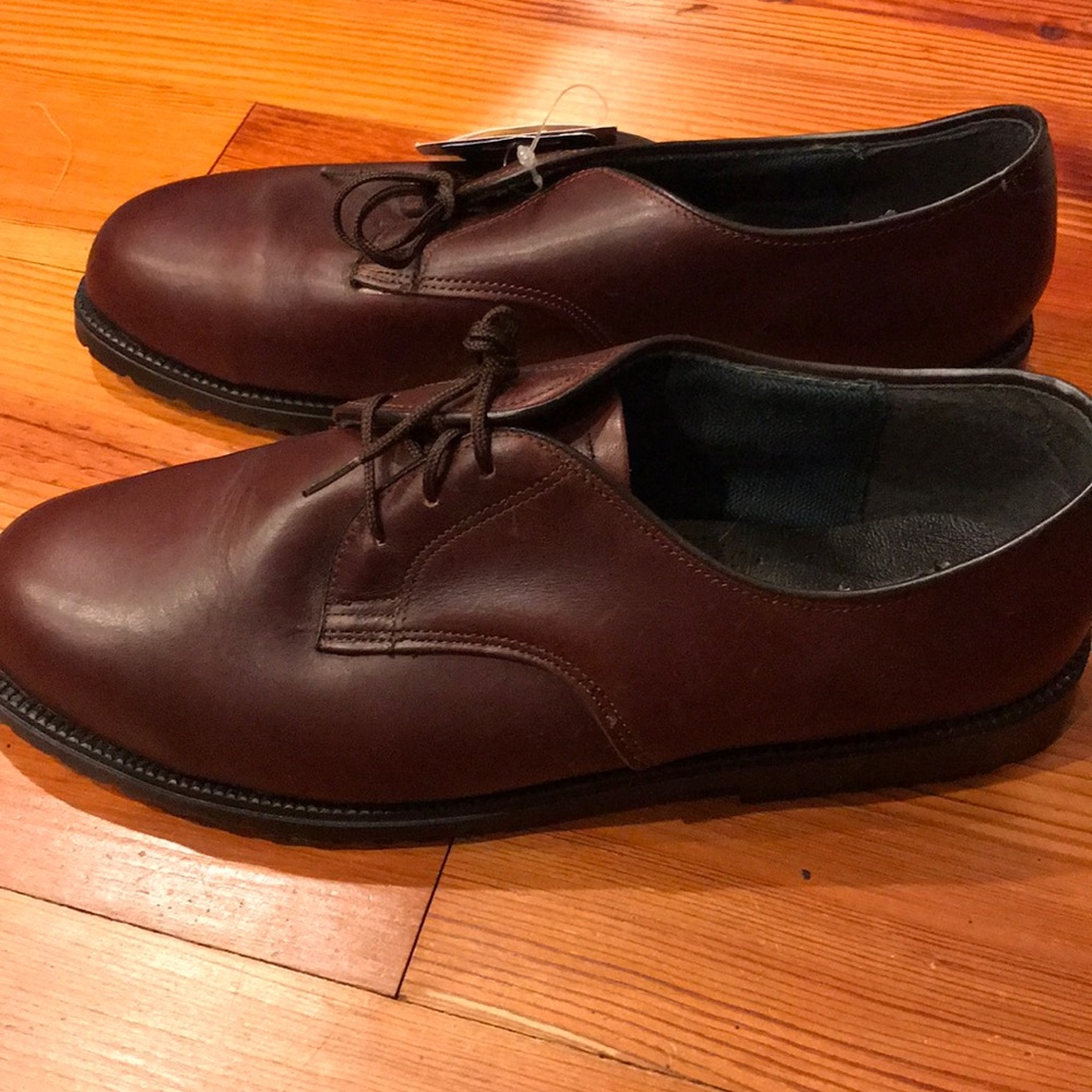 CAPPS Women’s 90031 Air Lite Brown Leather Oxford - Picture 5 of 8